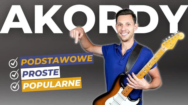 Proste chwyty gitarowe, które każdy początkujący powinien znać Proste chwyty gitarowe, które każdy początkujący powinien znać